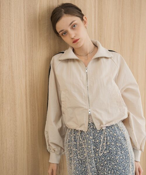 RETRO GIRL（レトロガール）の「ショートトラックJK（その他アウター・レディース・ブラウン/ナチュラル/ブルー・FREE）」の17枚目の写真