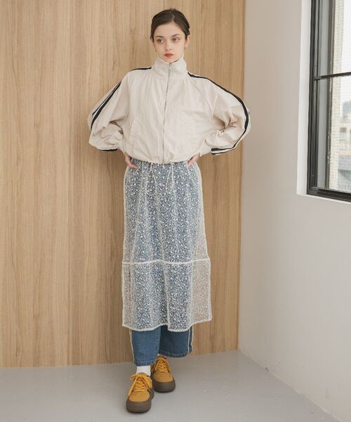 RETRO GIRL（レトロガール）の「ショートトラックJK（その他アウター・レディース・ブラウン/ナチュラル/ブルー・FREE）」の18枚目の写真