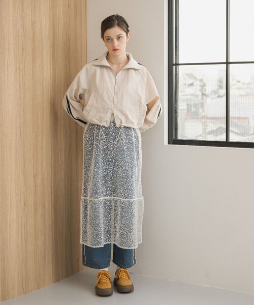 RETRO GIRL（レトロガール）の「ショートトラックJK（その他アウター・レディース・ブラウン/ナチュラル/ブルー・FREE）」の19枚目の写真