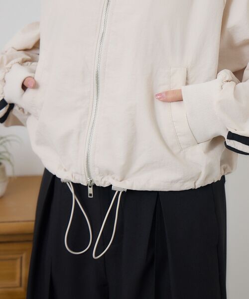 RETRO GIRL（レトロガール）の「ショートトラックJK（その他アウター・レディース・ブラウン/ナチュラル/ブルー・FREE）」の12枚目の写真