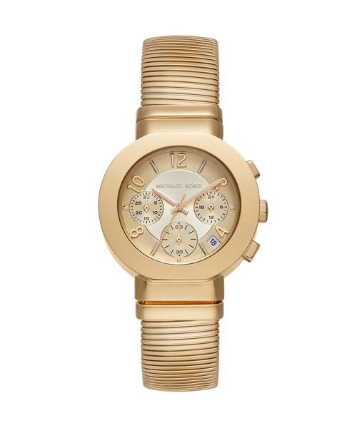 MICHAEL KORS(マイケルコース)の「マイケル・コース 腕時計 レディース アナログ ステンレス MK7525(アナログ腕時計・レディース・GOLD・FREE)」の1枚目の写真