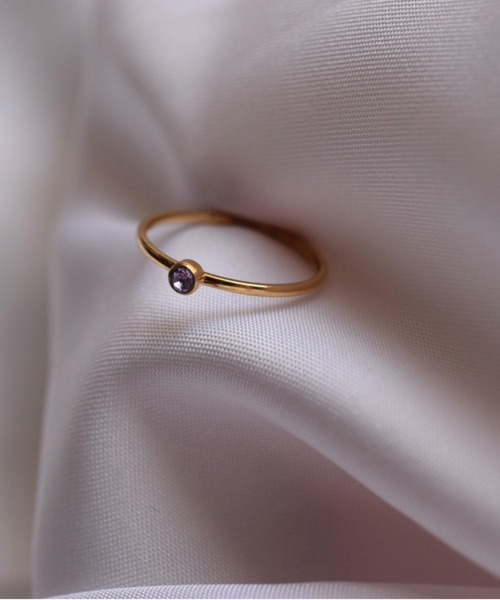 tone（トーン）の「【Re:one】comoyoki∞ Birth Stone Ring ゴールド　(MA)（リング・レディース・その他1/その他2/その他3/その他4/その他5/その他12/その他6/その他7/その他8/その他9/その他10/その他11・FREE）」の10枚目の写真