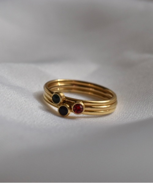 tone（トーン）の「【Re:one】comoyoki∞ Birth Stone Ring ゴールド　(MA)（リング・レディース・その他1/その他2/その他3/その他4/その他5/その他12/その他6/その他7/その他8/その他9/その他10/その他11・FREE）」の14枚目の写真