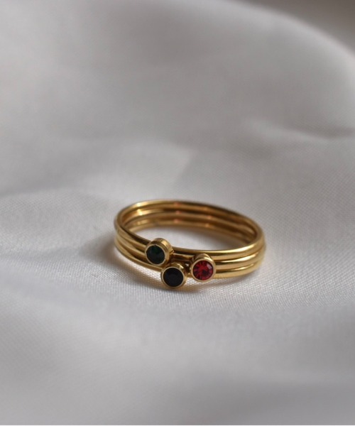 tone（トーン）の「【Re:one】comoyoki∞ Birth Stone Ring ゴールド　(MA)（リング・レディース・その他1/その他2/その他3/その他4/その他5/その他12/その他6/その他7/その他8/その他9/その他10/その他11・FREE）」の15枚目の写真