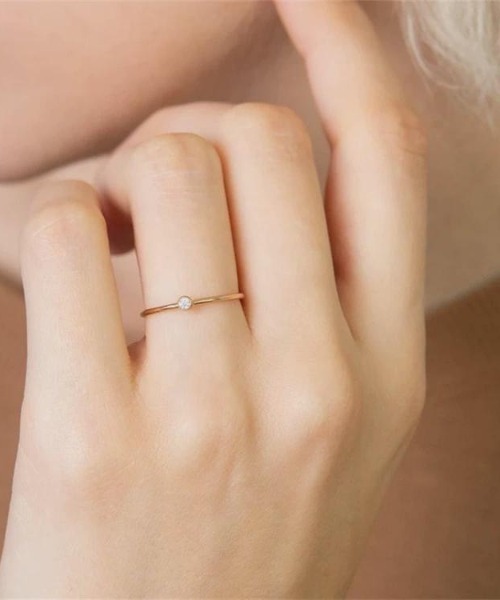 tone（トーン）の「【Re:one】comoyoki∞ Birth Stone Ring ゴールド　(MA)（リング・レディース・その他1/その他2/その他3/その他4/その他5/その他12/その他6/その他7/その他8/その他9/その他10/その他11・FREE）」の16枚目の写真