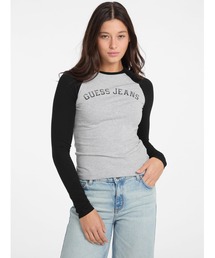 GUESS JEANS | GUESS JEANS Cn Ls Raglan Block Col Tee 長袖Tシャツ(Tシャツ/カットソー)