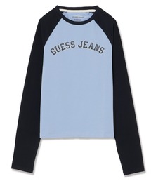 GUESS JEANS Cn Ls Raglan Block Col Tee 長袖Tシャツ