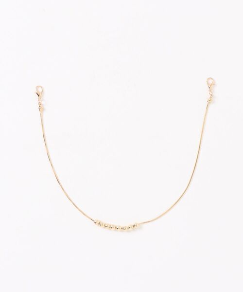 STYLEBLOCK(スタイルブロック)の「フェイクネックレス付きジャガードボトルネックニットトップス(ニット/セーター・レディース・ライトブルー/ブラック/ライトピンク/アイボリー・FREE)」の6枚目の写真