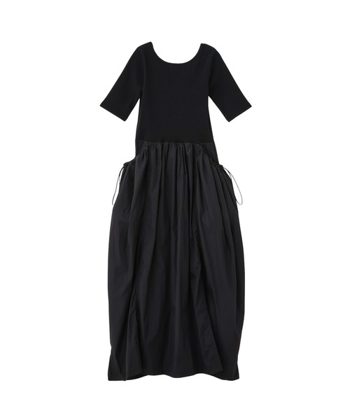 ROSE BUD(ローズバッド)の「DOCKING DRESS(ワンピース・レディース・ブラック/ベージュ・ONE SIZE)」の16枚目の写真