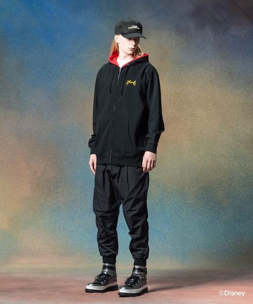 Mickey Mouse] Zip Up Hoodie / [ミッキーマウス]ジップアップ