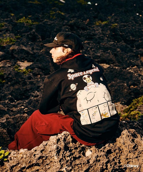 Mickey Mouse] Zip Up Hoodie / [ミッキーマウス]ジップアップフーディ