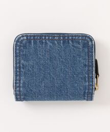 カジュアルでクール【COACH 】デニムエッセンシャル WALLET COACH 新作セール コーチ 財布 二つ折り財布 デニム カード