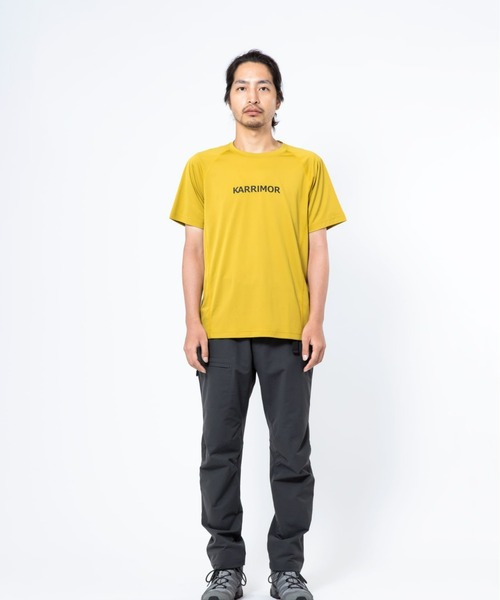 karrimor(カリマー)の「fast-dry S/S T(Tシャツ/カットソー・メンズ・マスタード/インディゴブルー/ブラック・XS/S/M/XL/L)」の4枚目の写真