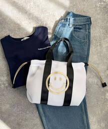 fredy emue | SMILEYメッシュ巾着トートバッグ(トートバッグ)