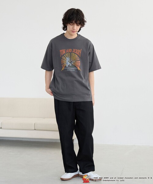 Tom＆Jerry（トムアンドジェリー）の「【好評につき追加生産】TOM and JERRY /（トムとジェリー）ヴィンテージライクTシャツ（Tシャツ/カットソー・メンズ・オフホワイト/ライトブルー/ダークグレー/その他3/その他1/その他9/その他4・M/S/XL/L）」の15枚目の写真