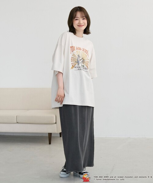 Tom＆Jerry（トムアンドジェリー）の「【好評につき追加生産】TOM and JERRY /（トムとジェリー）ヴィンテージライクTシャツ（Tシャツ/カットソー・メンズ・オフホワイト/ライトブルー/ダークグレー/その他3/その他1/その他9/その他4・M/S/XL/L）」の21枚目の写真