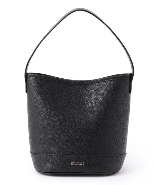 Macintosh philosophy かごバッグ 黒ハンドル MACKINTOSH PHILOSOPHY 「MACKINTOSH PHILOSOPHY」 かごバッグ