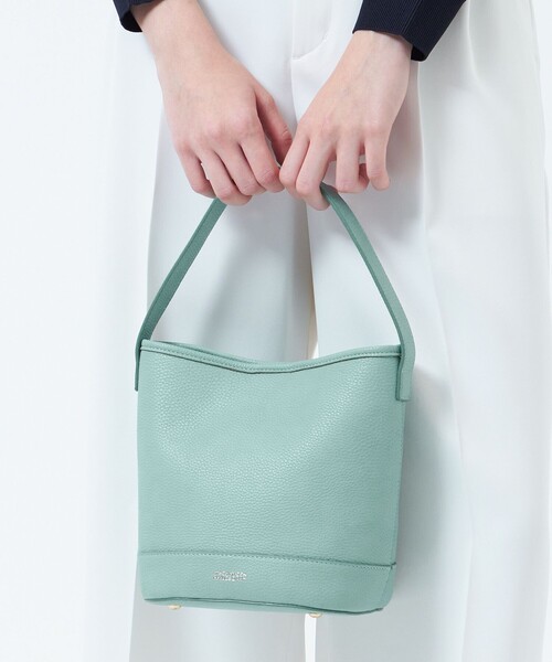 MACKINTOSH PHILOSOPHY（ﾏｯｷﾝﾄｯｼｭ ﾌｨﾛｿﾌｨｰ）の「ワンハンドルミニバッグ（ハンドバッグ・レディース・オフホワイト/ブルー/ブラック・FREE）」の14枚目の写真