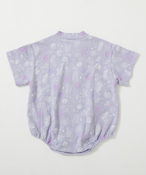 devirock(デビロック)の「着心地やわらか おやすみ甚平 ロンパース(浴衣・キッズ・ピンク系1/ブルー系1/ネイビー系1/グレー系1・70cm/80cm)」の14枚目の写真