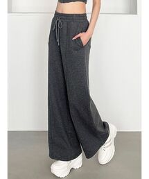 RESEXXY | スウェットワイドパンツ【セットアップ着用可能】(スウェットパンツ)
