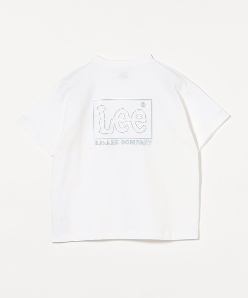 Lee（リー）の「＜Lee＞ロゴ Tシャツ / キッズ  140cm-150cm（Tシャツ/カットソー・キッズ・ホワイト/ブラック・150cm/140cm）」の2枚目の写真