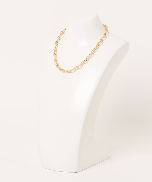 qualite（カリテ）の「ケーブルチェーンネックレス（ネックレス・レディース・シルバー/ゴールド・フリー）」の3枚目の写真