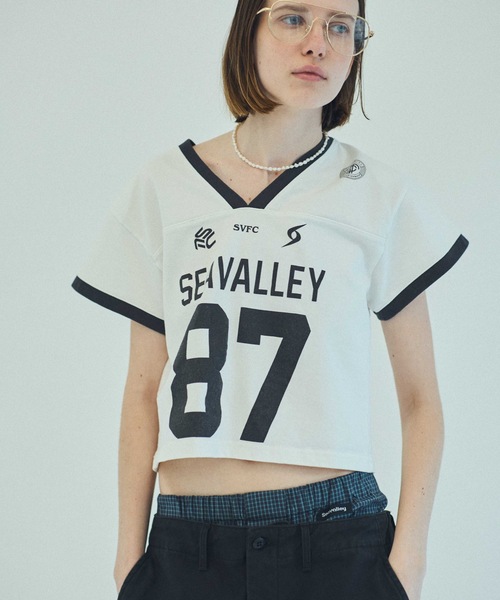 SEA（シー）の「SEAVALLEY ユニフォーム TEE（Tシャツ/カットソー