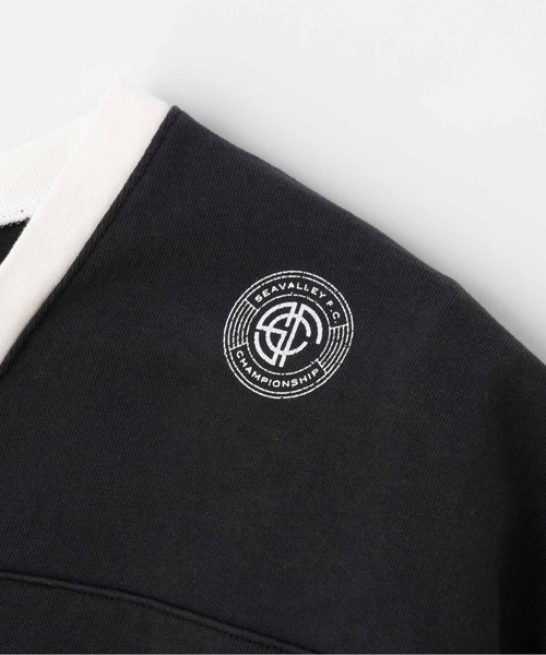 SEA（シー）の「SEAVALLEY ユニフォーム TEE（Tシャツ/カットソー・レディース・チャコールグレー/ネイビー/ホワイト・0/2）」の15枚目の写真