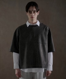 LUCY（ルーシー）の「LUCY/PUハーフスリーブプルオーバー（Tシャツ/カットソー）」