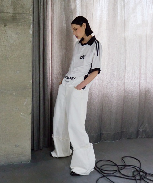 WONEM(ウォンエム)の「デニムパンツ(デニムパンツ・レディース・グレー・1)」の9枚目の写真