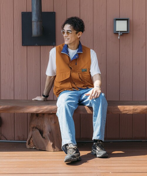 Foxfire（フォックスファイヤー）の「Foxfire/フォックスファイヤー 別注 Destination Vest/ディストネーション ベスト（その他アウター・メンズ・ライトグレー/ブラック/オリーブ/オレンジ・MEDIUM/LARGE）」の8枚目の写真