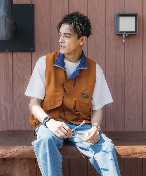 Foxfire（フォックスファイヤー）の「Foxfire/フォックスファイヤー 別注 Destination Vest/ディストネーション ベスト（その他アウター・メンズ・ライトグレー/ブラック/オリーブ/オレンジ・MEDIUM/LARGE）」の10枚目の写真