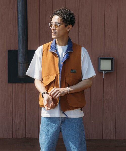 Foxfire（フォックスファイヤー）の「Foxfire/フォックスファイヤー 別注 Destination Vest/ディストネーション ベスト（その他アウター・メンズ・ライトグレー/ブラック/オリーブ/オレンジ・MEDIUM/LARGE）」の14枚目の写真