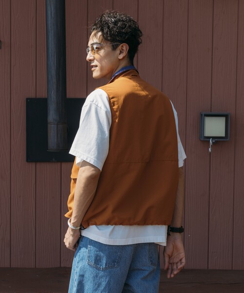 Foxfire（フォックスファイヤー）の「Foxfire/フォックスファイヤー 別注 Destination Vest/ディストネーション ベスト（その他アウター・メンズ・ライトグレー/ブラック/オリーブ/オレンジ・MEDIUM/LARGE）」の16枚目の写真