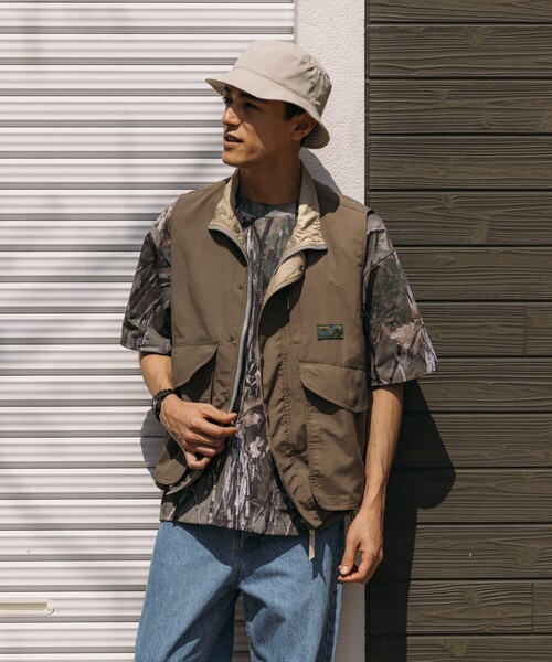 Foxfire（フォックスファイヤー）の「Foxfire/フォックスファイヤー 別注 Destination Vest/ディストネーション ベスト（その他アウター・メンズ・ライトグレー/ブラック/オリーブ/オレンジ・MEDIUM/LARGE）」の20枚目の写真