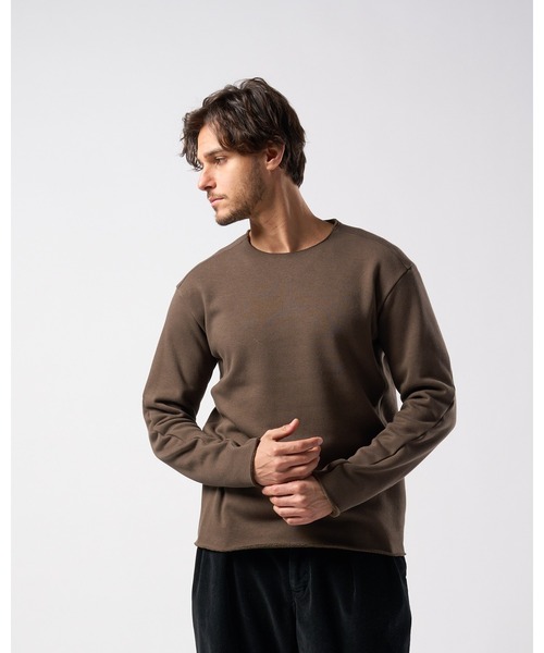 wjk（ダヴルジェイケイ）の「back boa seam trainer（スウェット・メンズ・ブラック/ダークカーキ/ホワイト・SMALL/MEDIUM/LARGE/X-LARGE）」の15枚目の写真
