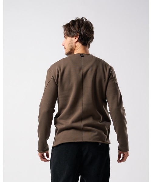 wjk（ダヴルジェイケイ）の「back boa seam trainer（スウェット・メンズ・ブラック/ダークカーキ/ホワイト・SMALL/MEDIUM/LARGE/X-LARGE）」の17枚目の写真