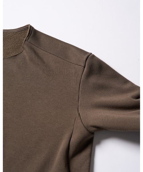wjk（ダヴルジェイケイ）の「back boa seam trainer（スウェット・メンズ・ブラック/ダークカーキ/ホワイト・SMALL/MEDIUM/LARGE/X-LARGE）」の21枚目の写真