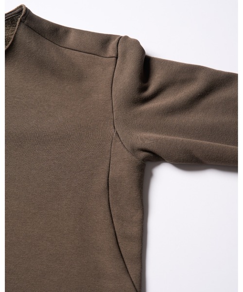 wjk（ダヴルジェイケイ）の「back boa seam trainer（スウェット・メンズ・ブラック/ダークカーキ/ホワイト・SMALL/MEDIUM/LARGE/X-LARGE）」の22枚目の写真