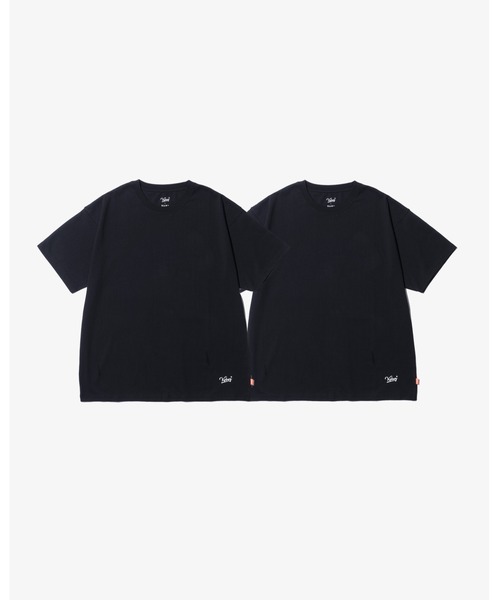 大人気 keboz ケボズのTシャツ ブラック 2 PACK TEE（Tシャツ/カットソー）｜KEBOZ（ケボズ）の