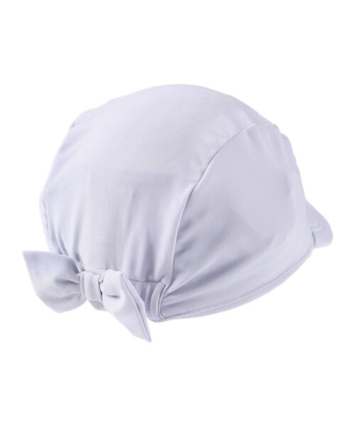 BRANSHES（ブランシェス）の「【水着/SWIM】スイムキャップ（スイムグッズ・キッズ・ラベンダー/アイボリー・M/S）」の6枚目の写真