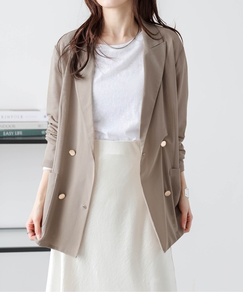 La-gemme（ラジェム）の「メッシュダブルジャケット（その他アウター・レディース・ブラック/ベージュ・フリー）」の18枚目の写真