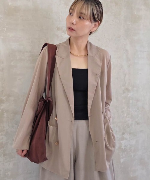 セール】メッシュダブルジャケット（その他アウター）｜La-gemme