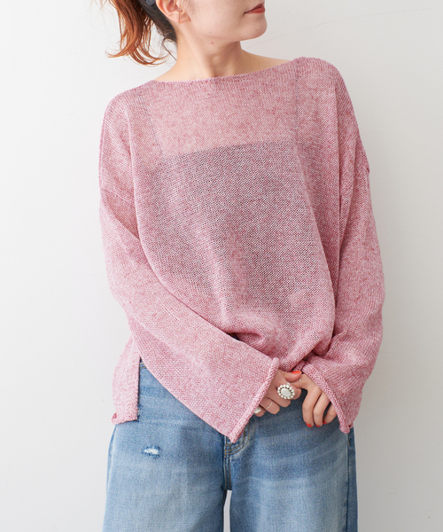 Spick & Span（スピックアンドスパン）の「リネンヤーンニット