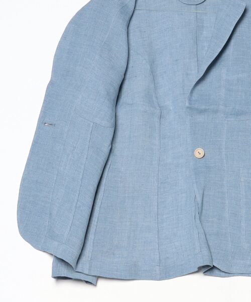 RRL(ダブル アール エル)の「リネン ブレザー(テーラードジャケット・レディース・ブルー・1/2/4/3)」の4枚目の写真
