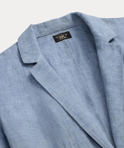 RRL(ダブル アール エル)の「リネン ブレザー(テーラードジャケット・レディース・ブルー・1/2/4/3)」の10枚目の写真