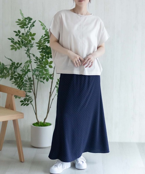 HusHusH(ハッシュアッシュ)の「HusHusH 麻混プルオーバー(シャツ/ブラウス・レディース・グレイッシュベージュ/ブラック/コーラルピンク・M/L)」の22枚目の写真