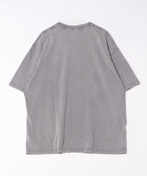GEMEDA(ジェメダ)の「オーバーサイズ半袖TEE(Tシャツ/カットソー・メンズ・グレー/ブラック/ブラウン・M)」の4枚目の写真