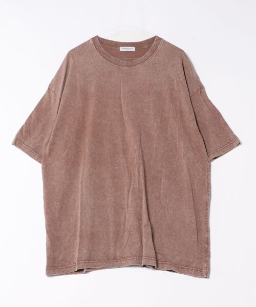 GEMEDA(ジェメダ)の「オーバーサイズ半袖TEE(Tシャツ/カットソー・メンズ・グレー/ブラック/ブラウン・M)」の5枚目の写真