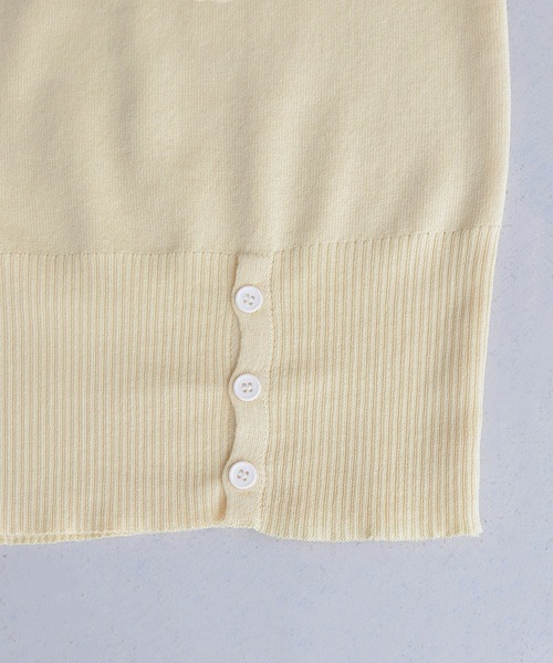 CLEIO(クレイオ)の「【CLEIO】バイカラーワンショルサマーニット BICOLOR ONE-SHOULDER SUMMER KNIT/737-13675(ニット/セーター・レディース・ホワイト/ブラック/ホワイト×ブルー/レモンイエロー・FREE)」の13枚目の写真